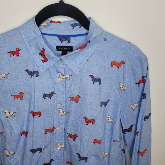Talbots Button Up Womens Small - Picture 3 of 7